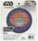 Star Wars The Mandalorian Grogu Counted Cross Stitch Kit, 6" D, 14 Cnt. Navy Aida, 5pcs